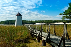 Old Wooden Walkway to Doubling Point Range Light